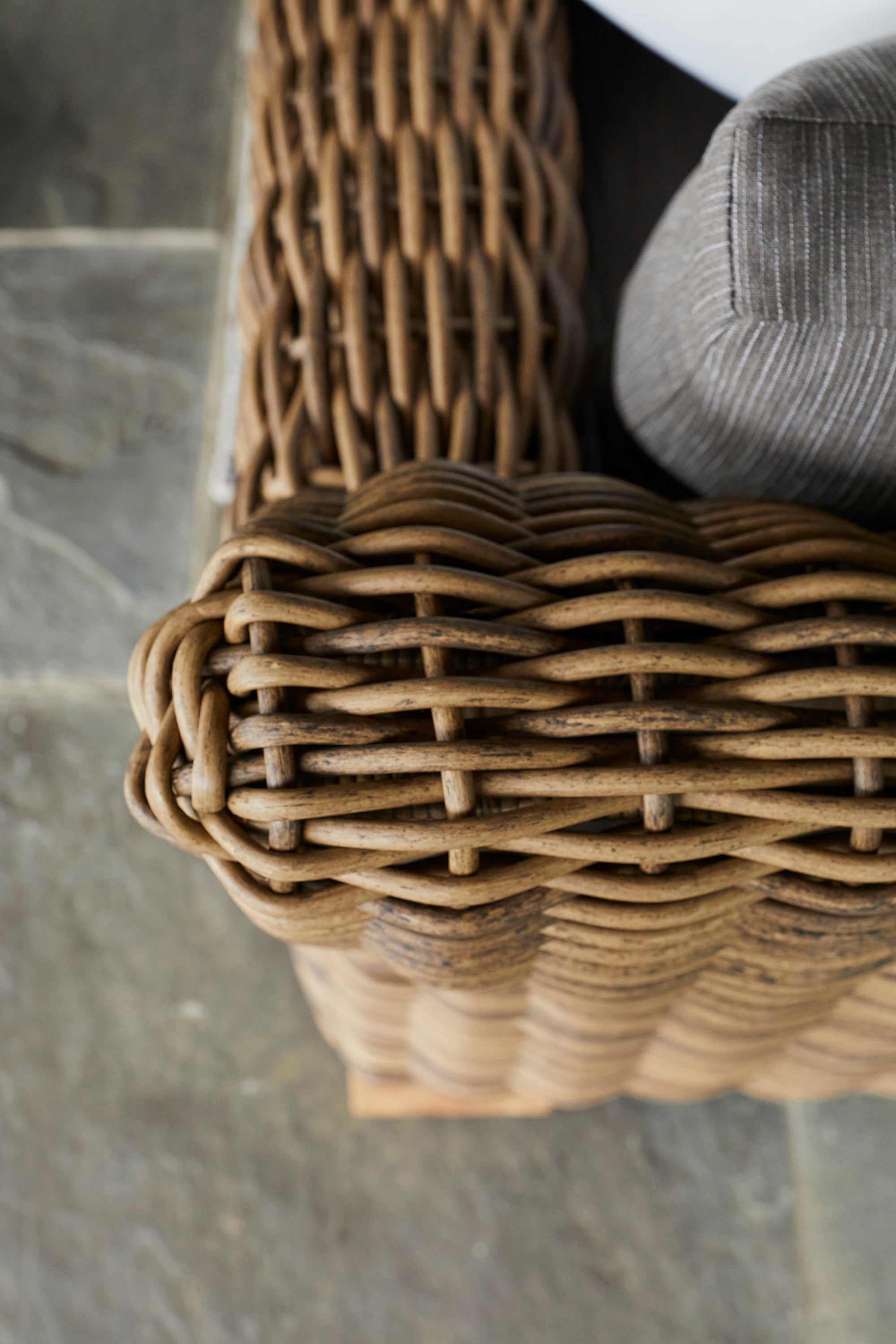 Montauk Sofa Mushroom Details 8