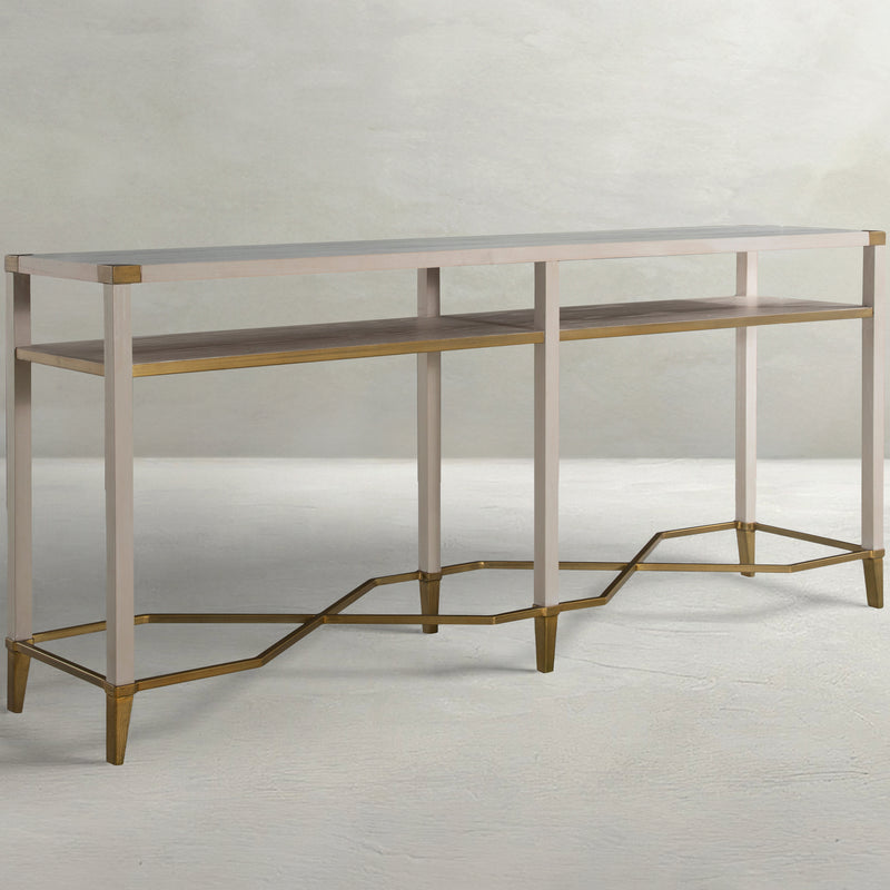 Sue Console Table - White
