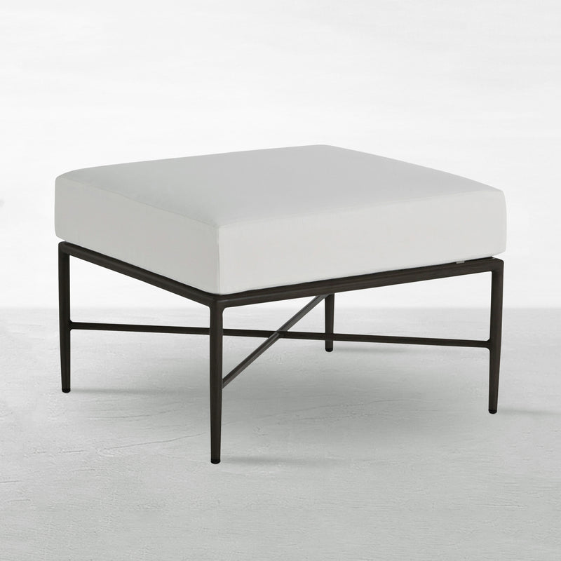 Carmel Aluminum Outdoor Ottoman
