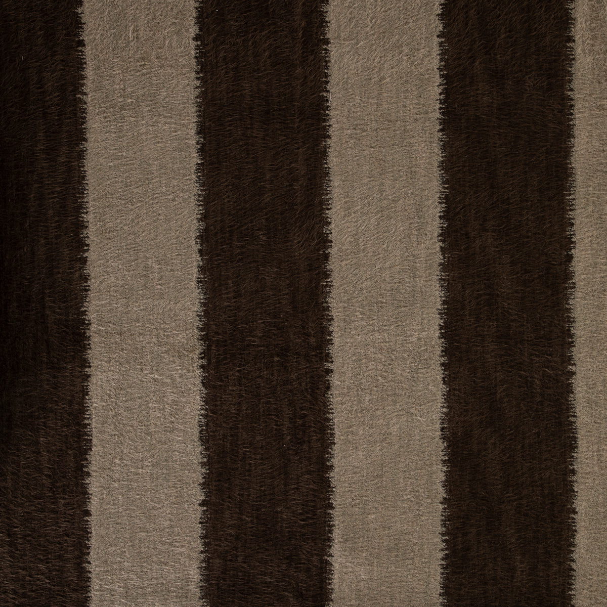 Fleecy Stripe Chocolate