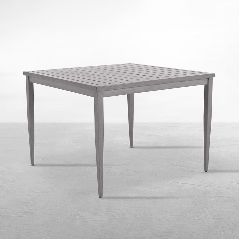 Brookings Aluminum 42" Square Outdoor Dining Table