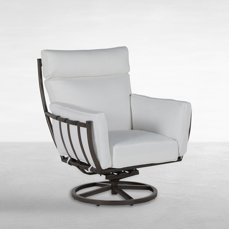 Majorca Aluminum Swivel Rocker Lounge Chair