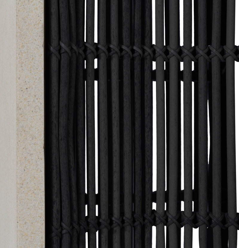 Travertine Top/Onyx Base
