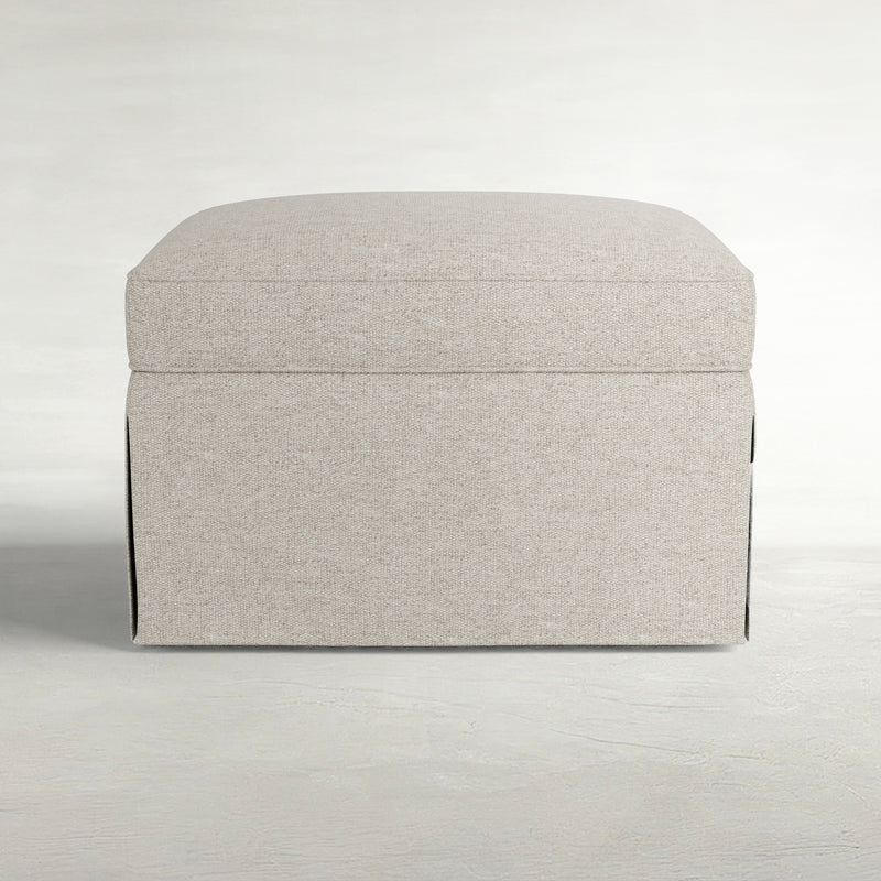 Sea Island Falls Ottoman