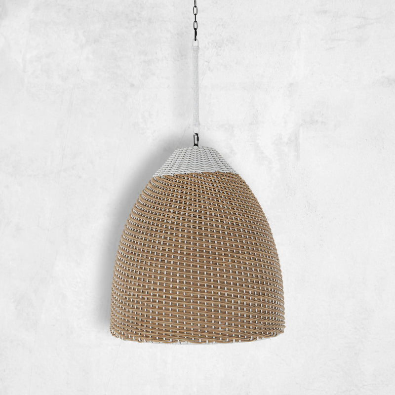 Prudence N-Dura Resin Wicker 24" Dome Chandelier