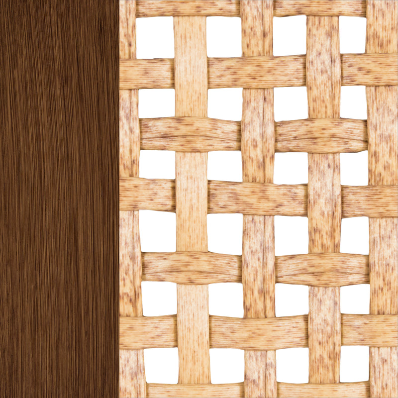 Light Raffia/Natural Sandalwood