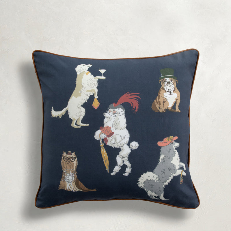 Posh Pups Outdoor Throw Pillow
