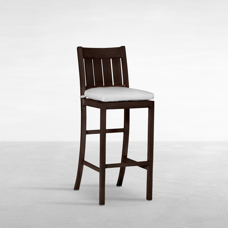 Club Aluminum Outdoor Bar Stool