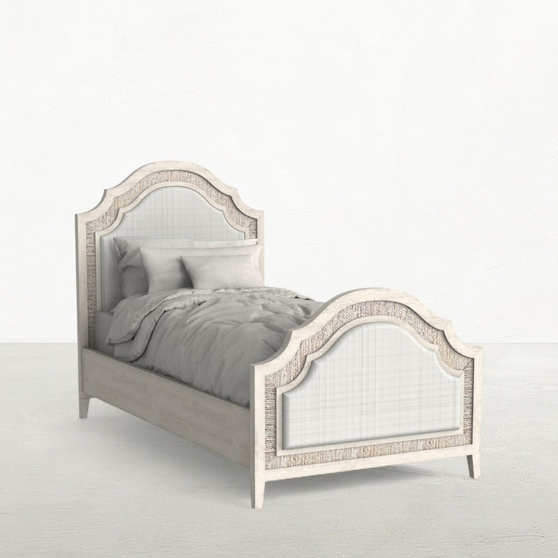 Hamilton Classic Twin Bed - Whitewash