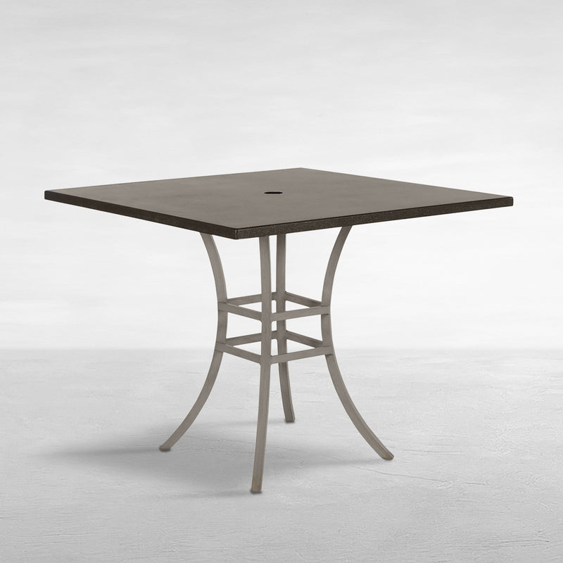 Cort Aluminum Outdoor Pedestal Counter Base