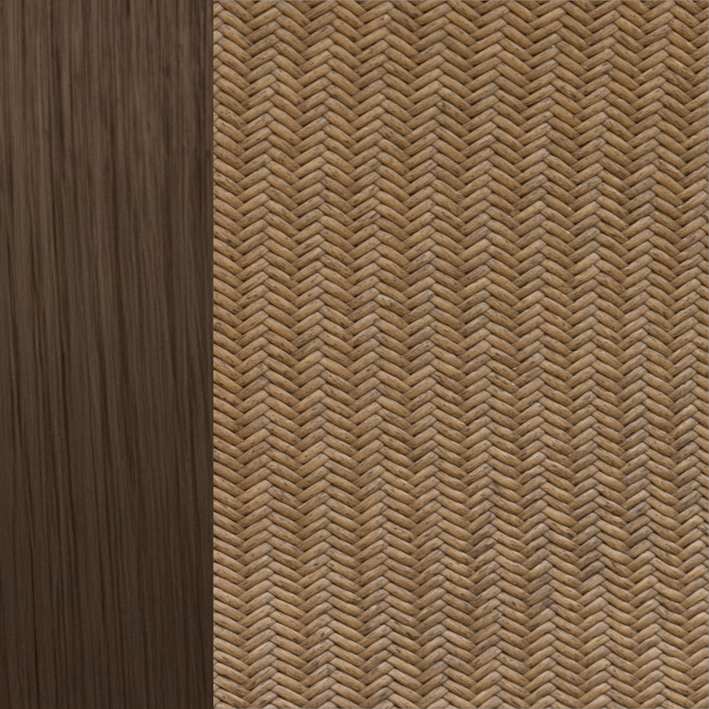 Oak/Raffia Finish Swatch Image