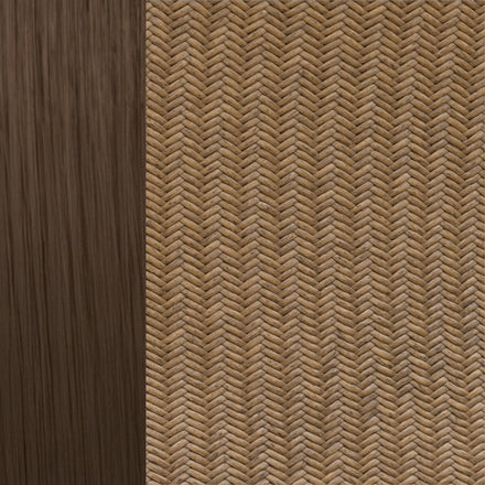 Oak/Raffia Finish Swatch Image