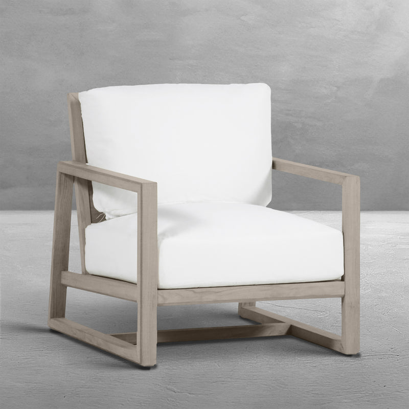 Avondale Teak Outdoor Lounge Chair