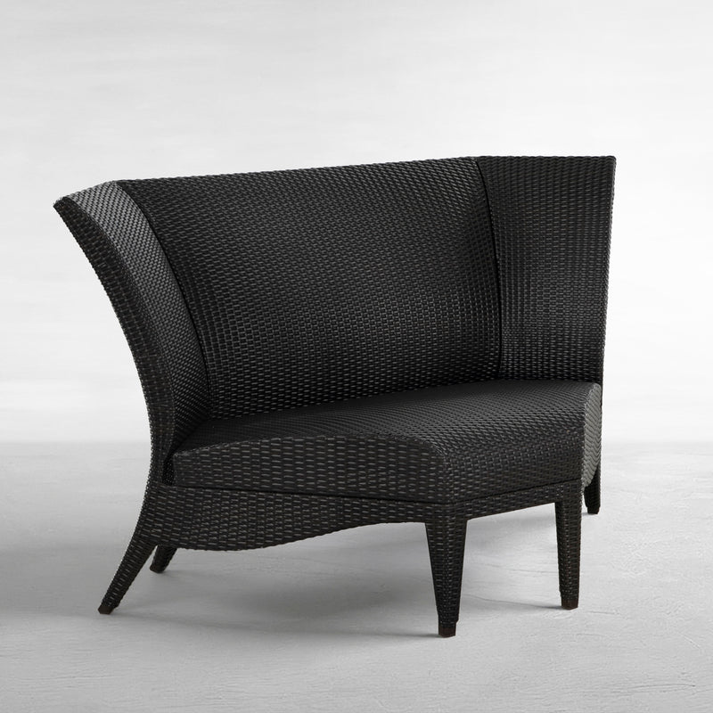 Athena Plus Wicker Corner Slipper Sectional Sofa