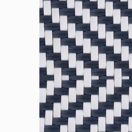 Chalk And White & Navy Finish Swatch Image