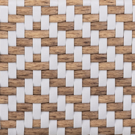 White And Natural Finish Swatch Image