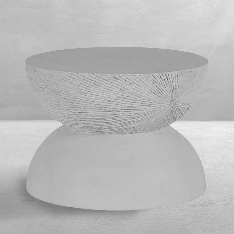 Darley Cast Round Outdoor Pedestal Coffee Table