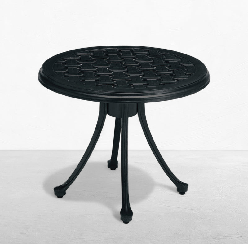 Provance Aluminum Round Outdoor Occasional Table