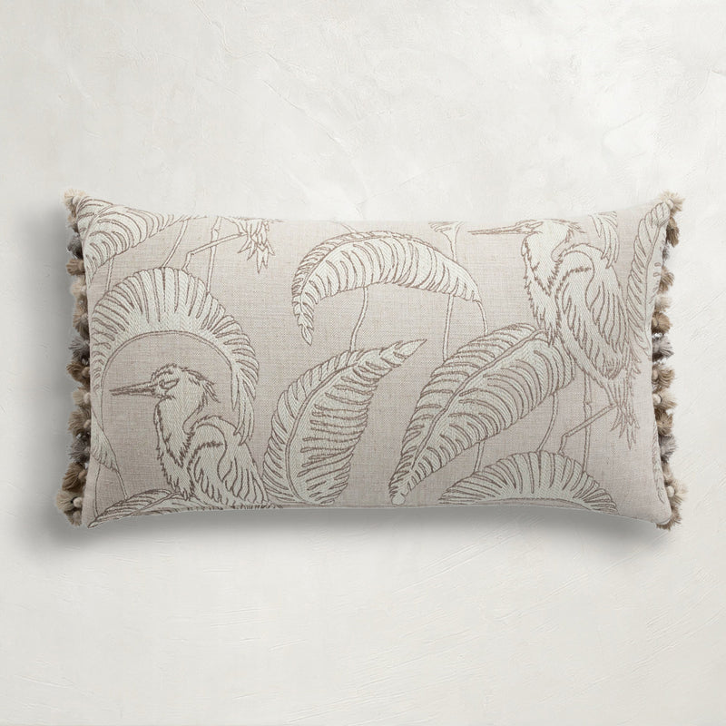 Egret Indoor Lumbar Pillow