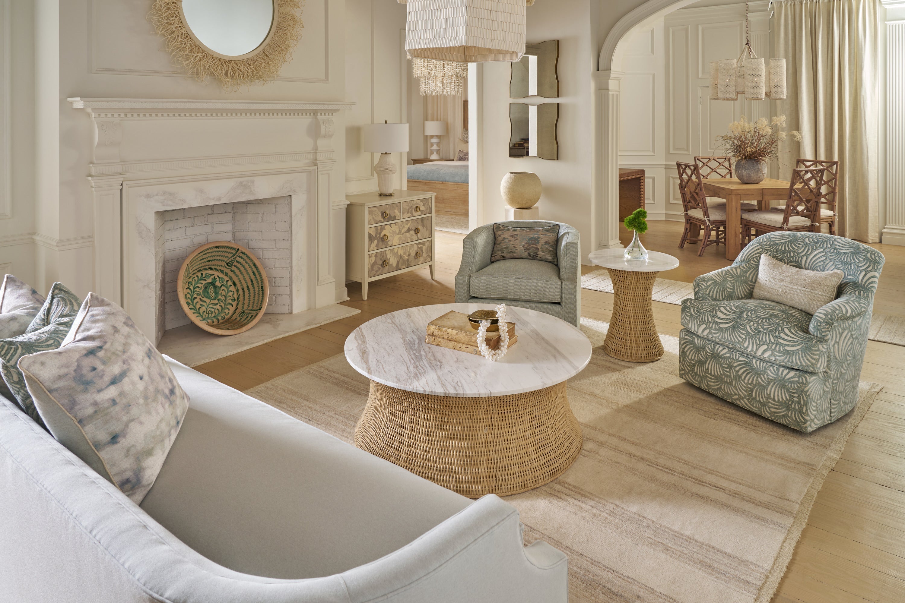 Light and Legacy: The Story Behind Gabby's Hand-Beaded Coconut Chandeliers