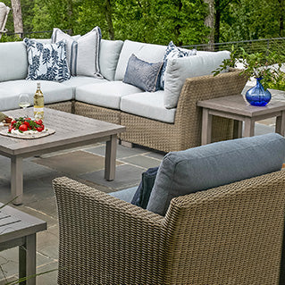 coastal bermuda rustic club woven croquet aluminum weave lounge sectional mountain brook landscape 30 2 d