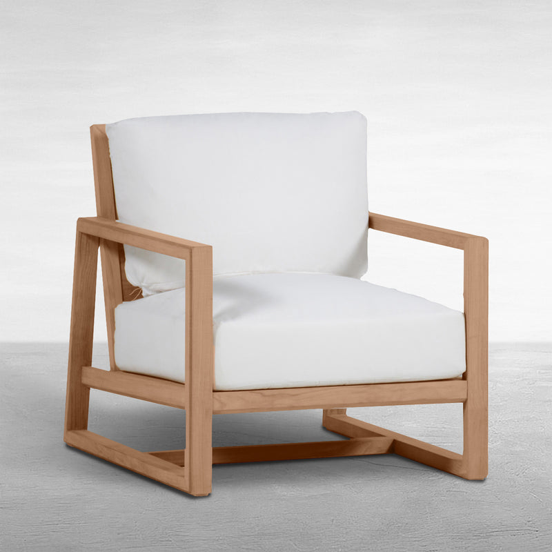 Avondale Teak Outdoor Lounge Chair