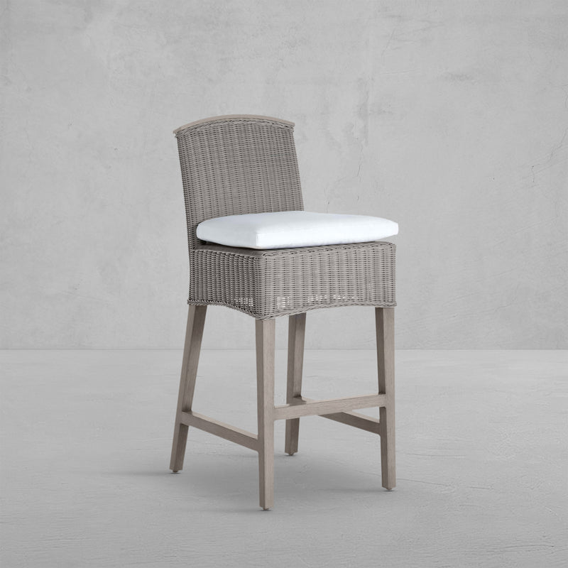 Astoria N-Dura Resin Wicker Outdoor Bar Stool