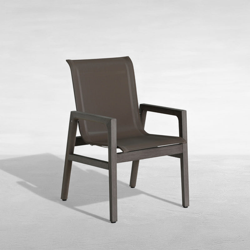 Seashore N-Dura Wood Outdoor Arm Chair