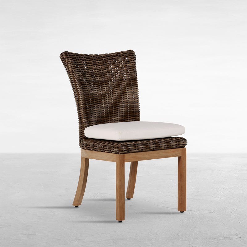 QS Montauk Side Chair, Raffia-Bali Pearl