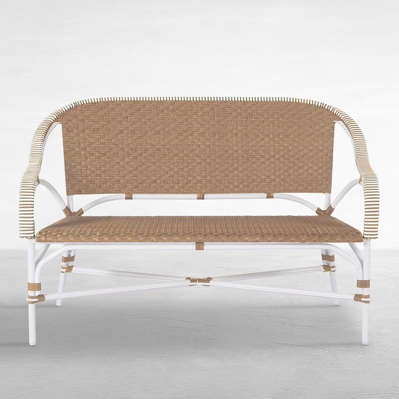 Savoy Resin Wicker Outdoor Loveseat