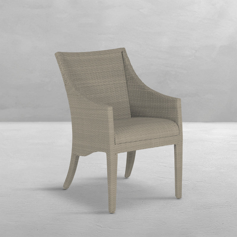 Athena Plus Woven Resin Wicker Outdoor Arm Chair