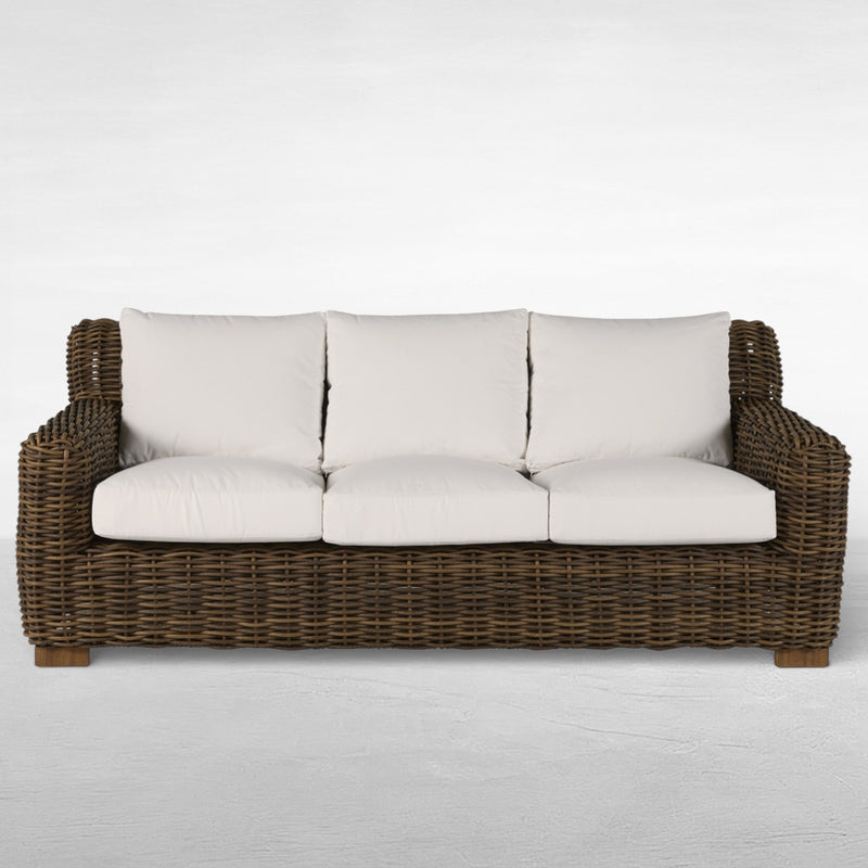 QS Montauk Sofa, Raffia-Bali Pearl