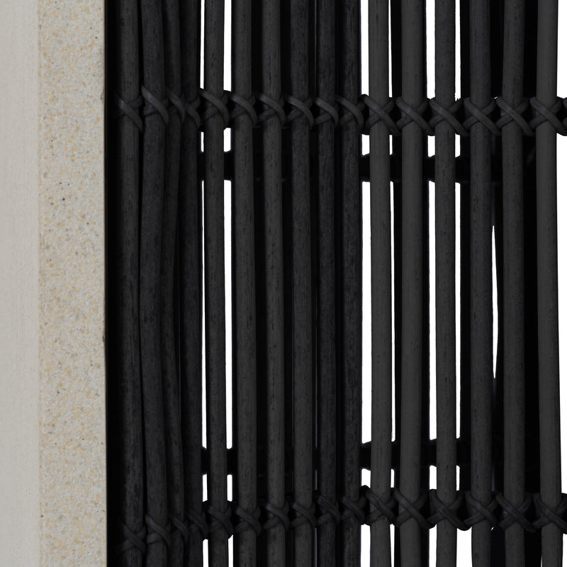 Travertine Top/Onyx Base