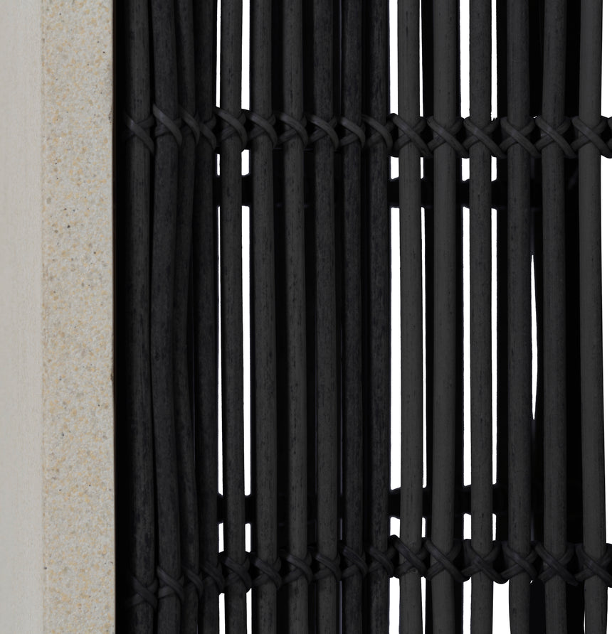 Travertine Top/Onyx Base