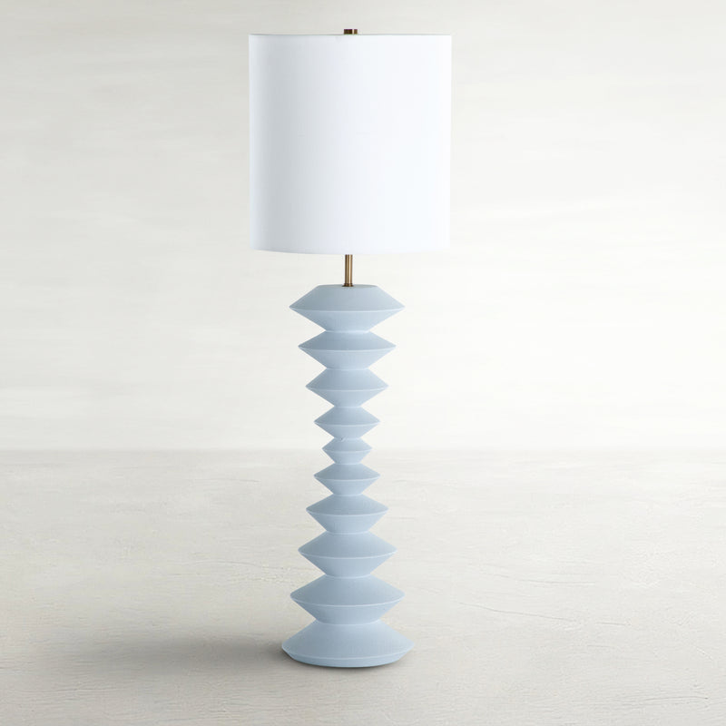 Irving Console Lamp - Blue