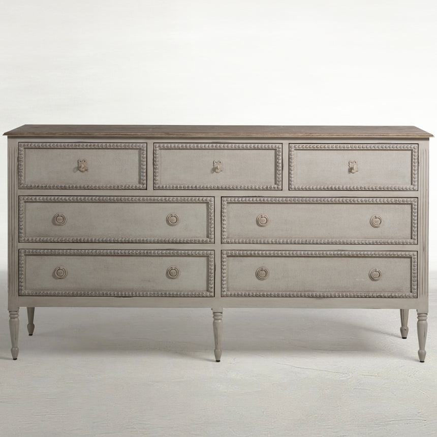 dresser antique white Gustavus in Finish Antique White SOLD - PORTFOLIO PIECE |