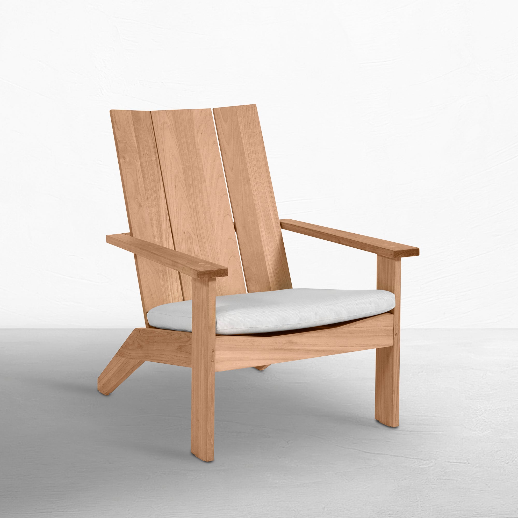 Summer Classics Ashland Teak Adirondack Lounge Chair