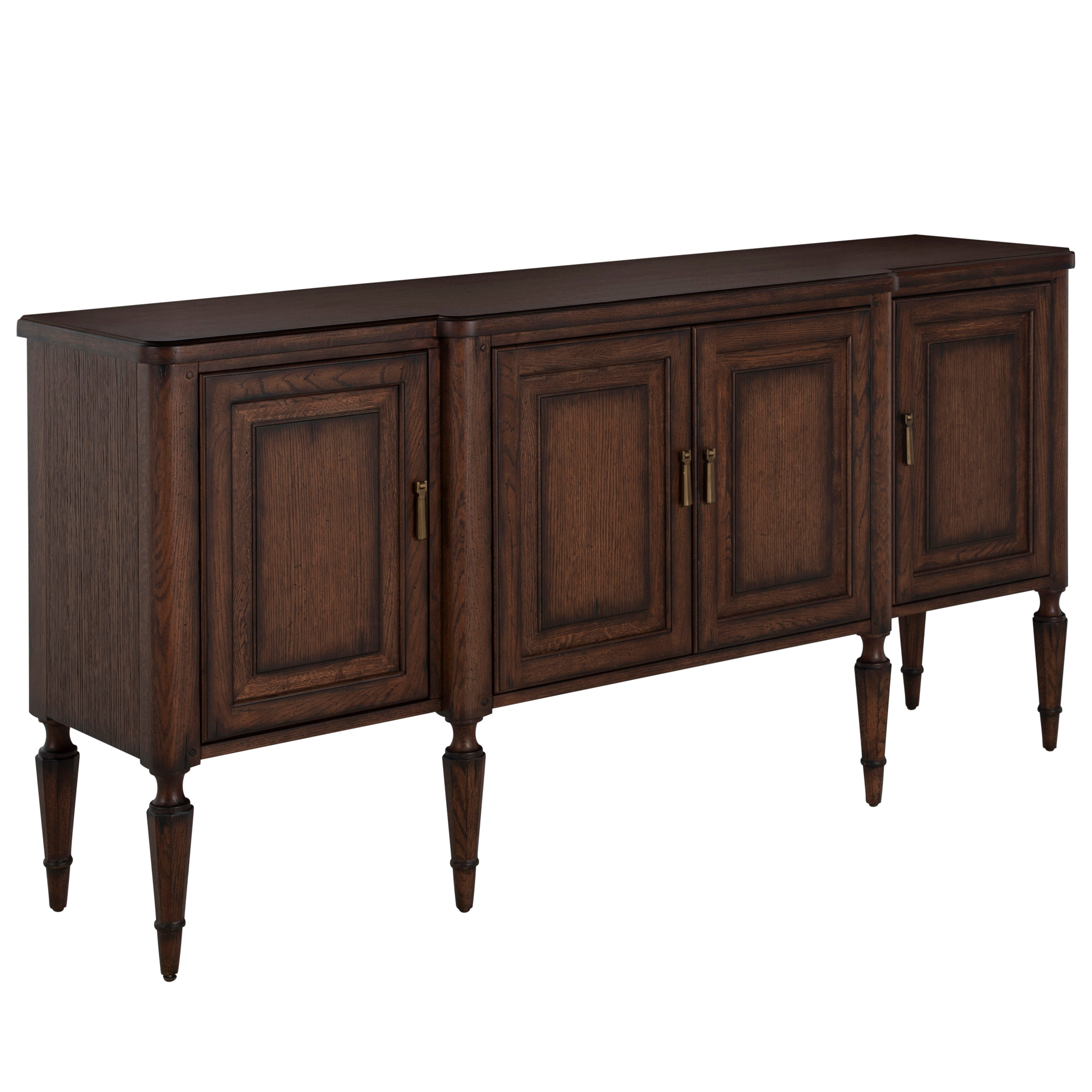 Buy Mathis Sideboard - Rustic Antique Oak - Dining Room Luxury