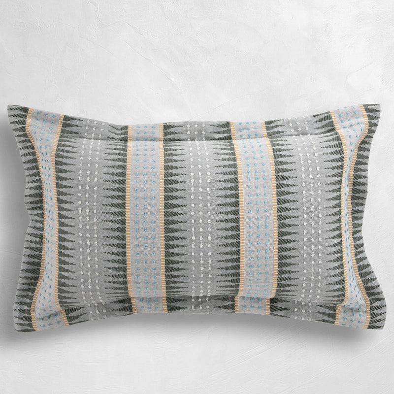 Spikes Outdoor Lumbar Pillow