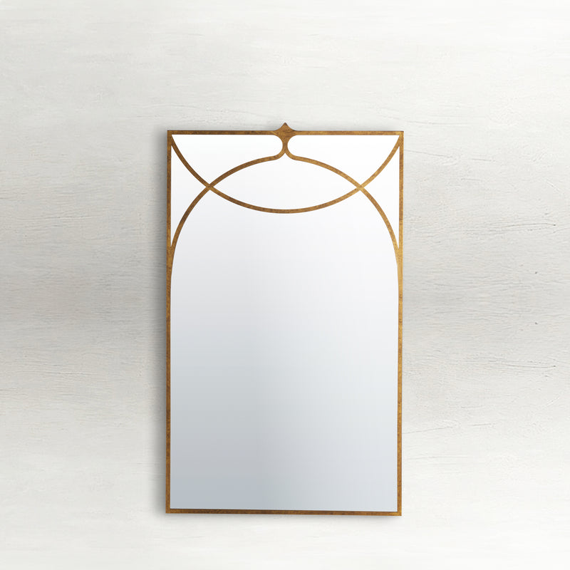 Swan Mirror - Gold