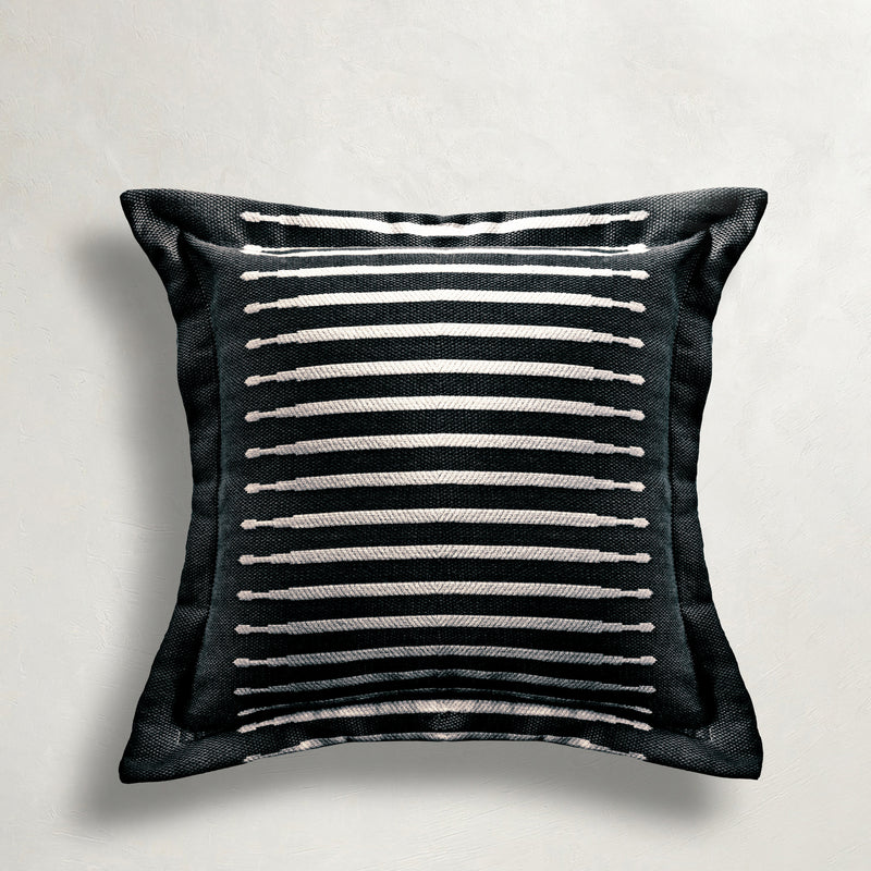 Horse-Bit Outdoor Throw Pillow