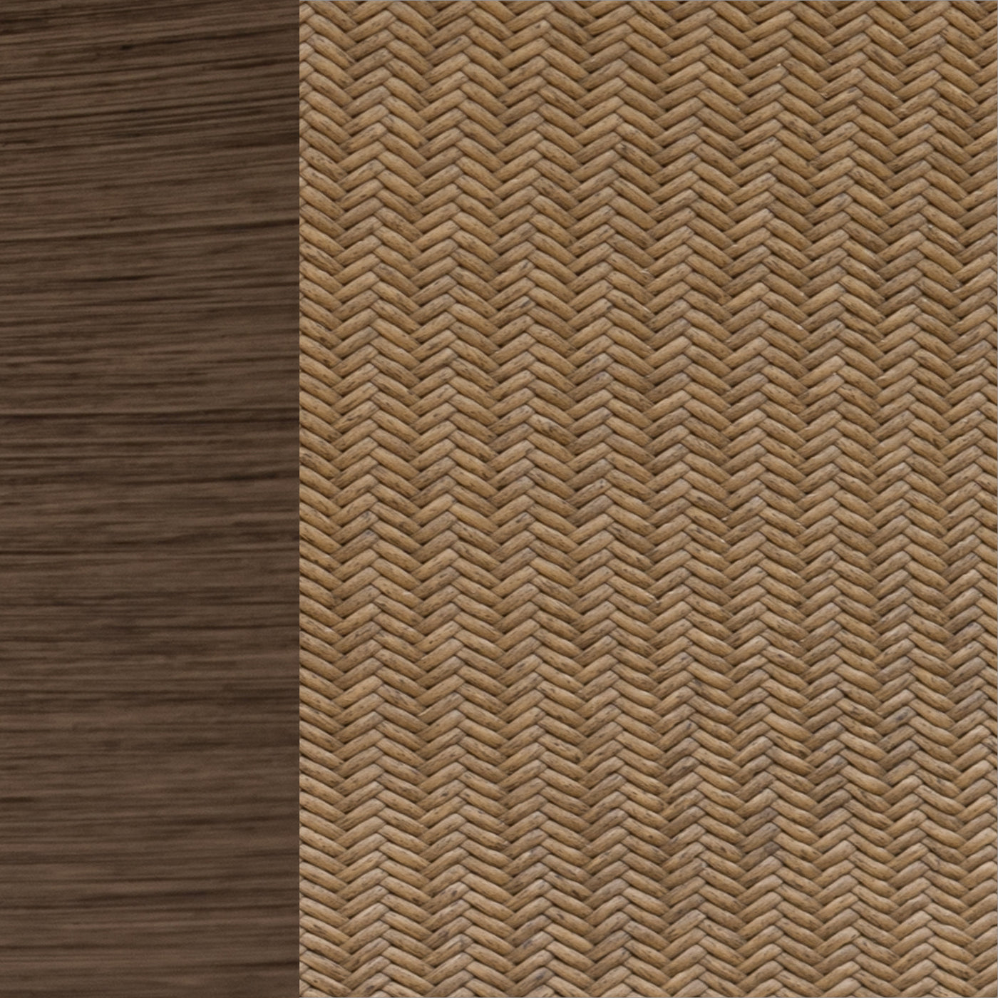 Oak/Raffia