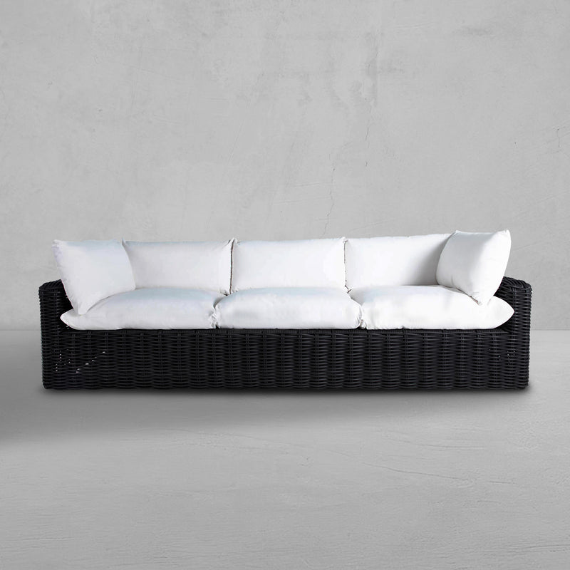 Montecito Resin Wicker Outdoor Sofa