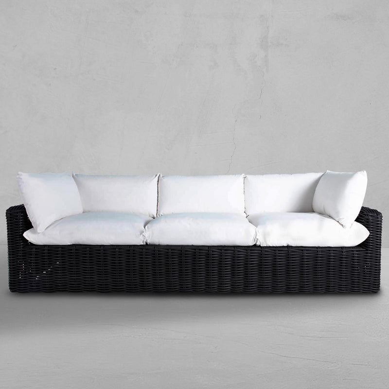 Montecito Resin Wicker Outdoor Sofa