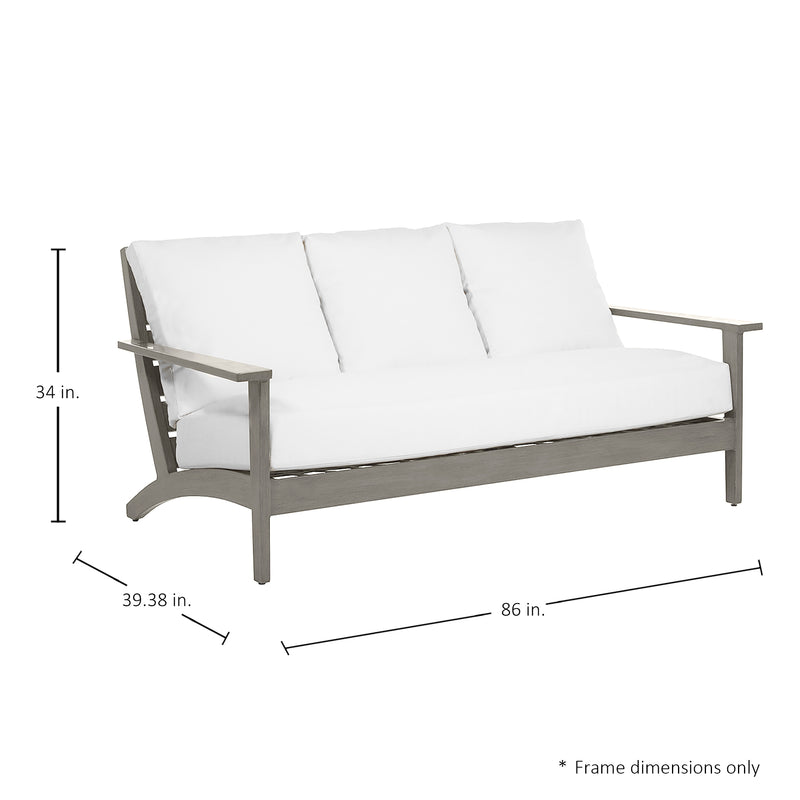 Kennebunkport Aluminum Outdoor Sofa
