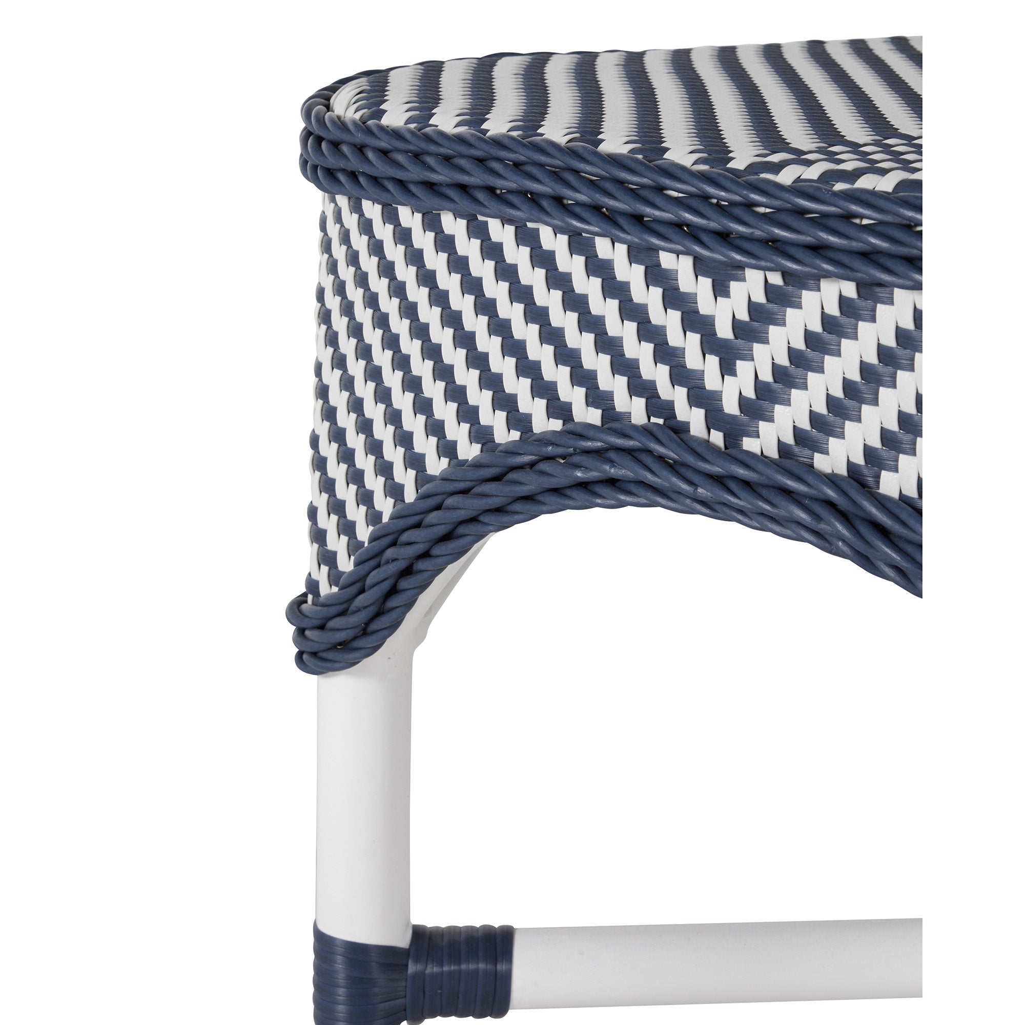 Savoy N-Dura Resin Wicker Outdoor Side Chair - Thumbnail 4