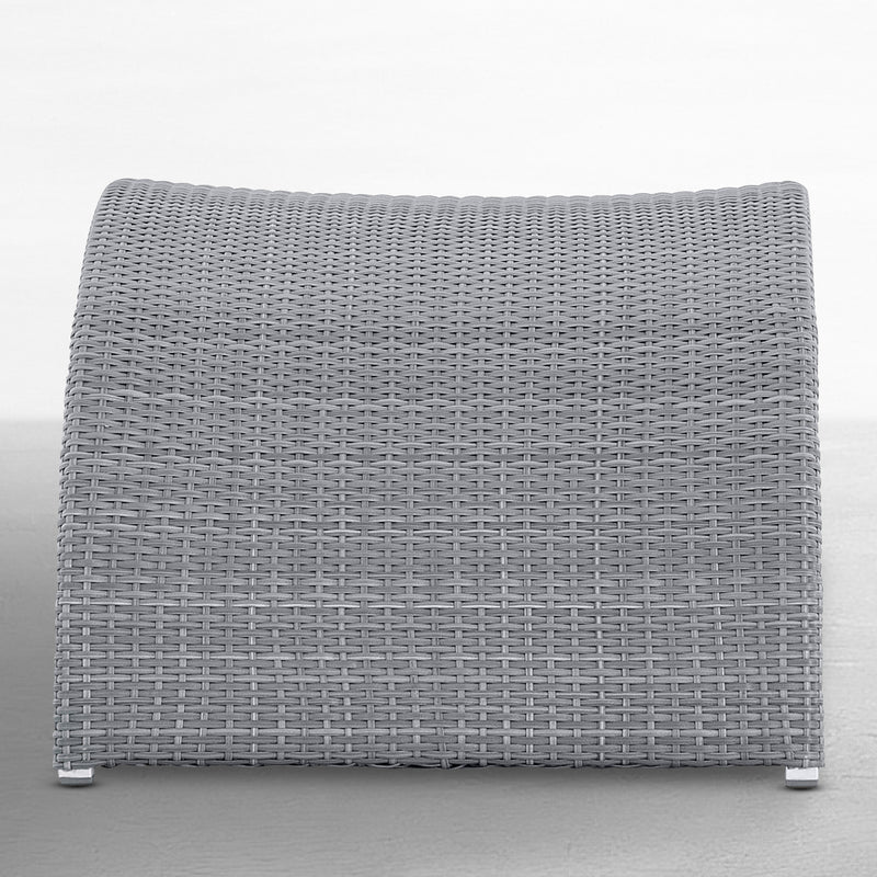 Halo N-Dura Resin Wicker Outdoor Woven Ottoman