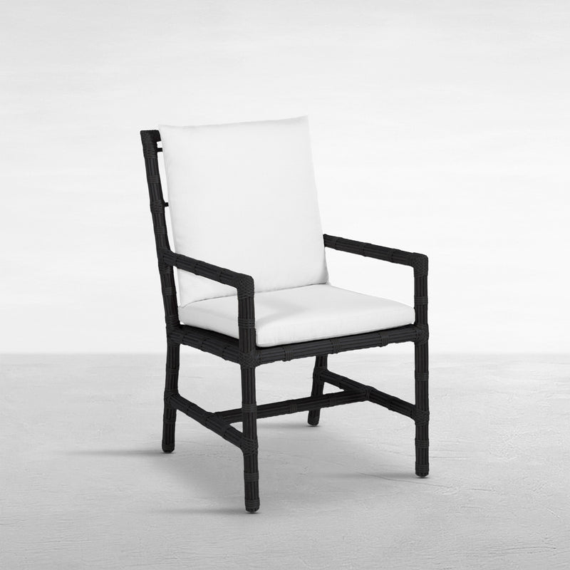 Newport Resin Wicker Woven Outdoor Arm Chair