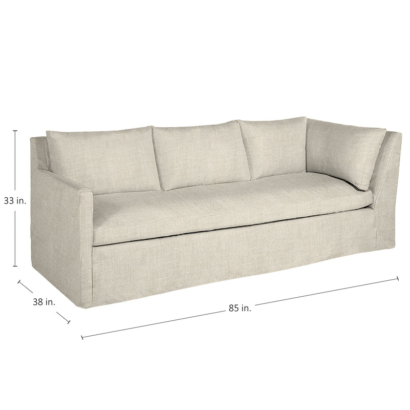 Nora Outdoor Left Arm Facing Corner Sofa