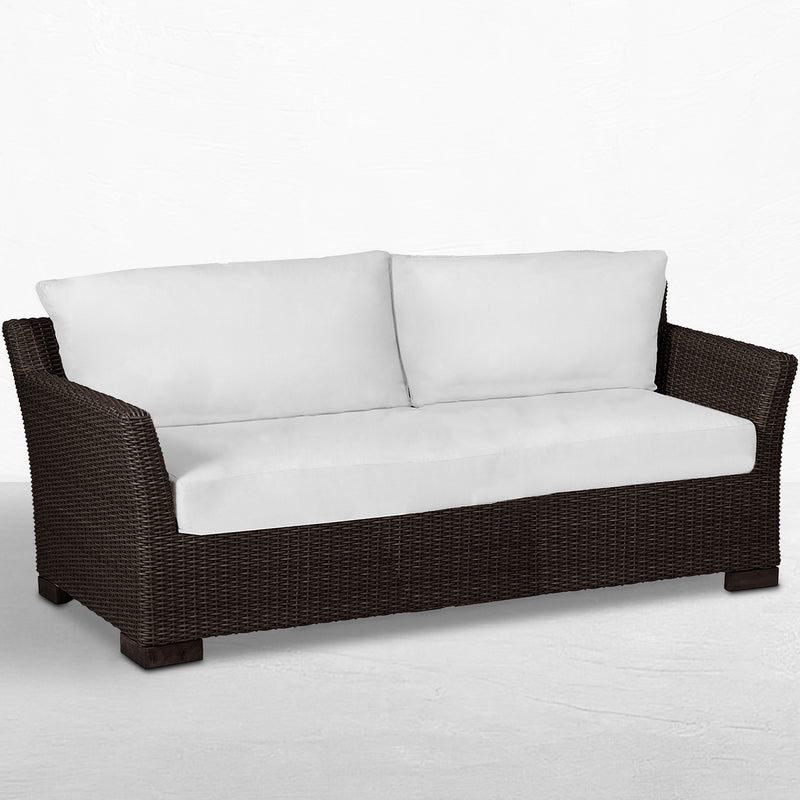 Club Woven Resin Wicker Outdoor Sofa